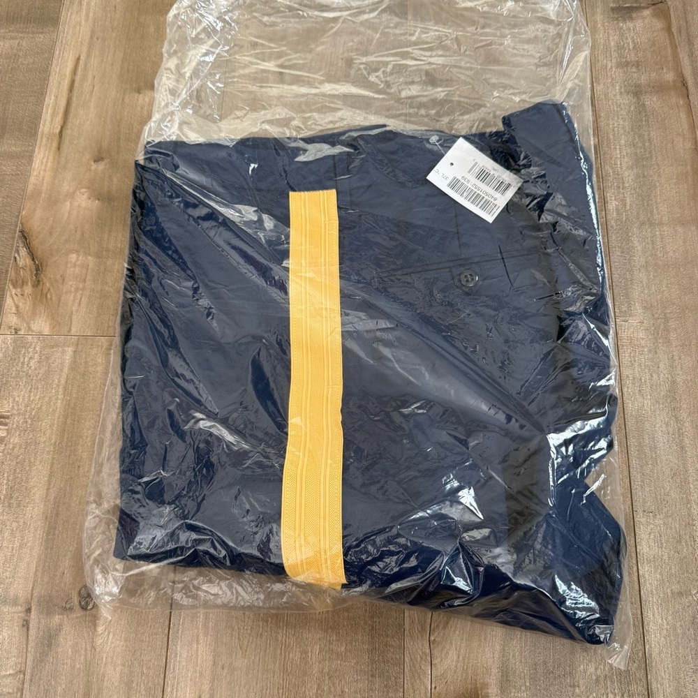 NEW‎ Omega Apparel Incorporated Army Dress Blue Pants 37L "C" Gold Stripe